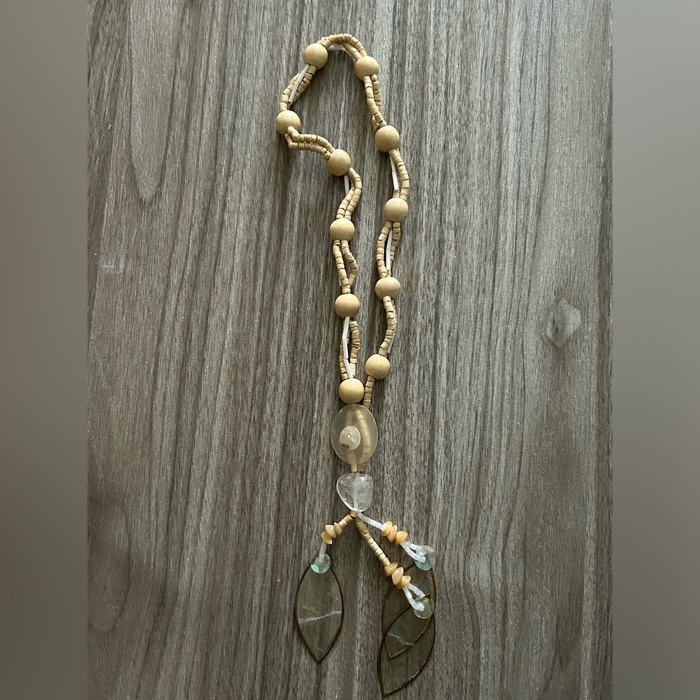 Dainty Vintage Necklace, Cream